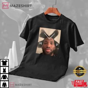 Joel Embiid MVP Hair Philadelphia 76ers MVPIID NBA Playoffs 2023 T Shirt 3