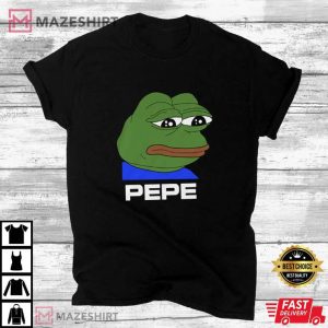 PEPE The Frog Meme Crewneck Funny T Shirt 1