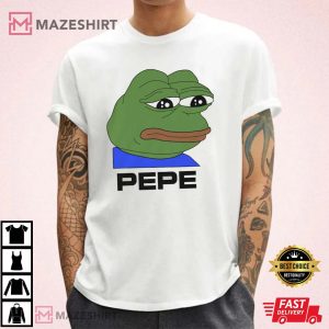 PEPE The Frog Meme Crewneck Funny T Shirt 3