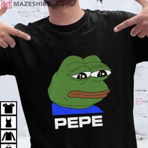PEPE The Frog Meme Crewneck Funny T Shirt 4