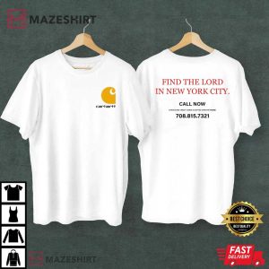 Jacob Bongiovi Find The Lord In New York City T Shirt 2