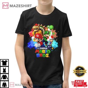Super Mario Bros Movie Birthday T Shirt