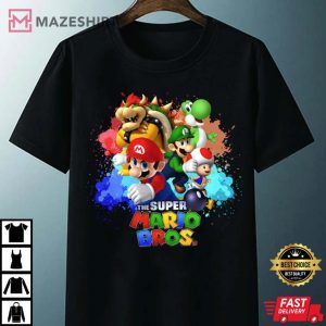 Super Mario Bros Movie Birthday T Shirt