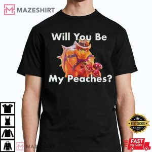 Will You Be My Peaches Bowser T Shirt
