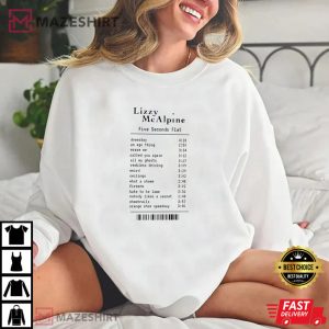 Lizzy McAlpine Five Seconds Flat T Shirt 4