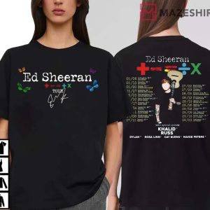 Ed Sheeran Tour 2023 Bad Habit T Shirt