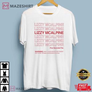 Lizzy Mcalpine Shirt, Five Seconds Flat T Shirt 1