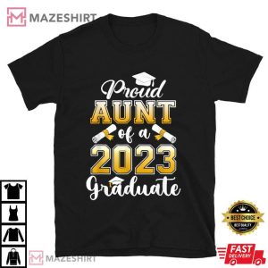 Proud Aunt Of A 2023 Graduate Best T Shirt 1