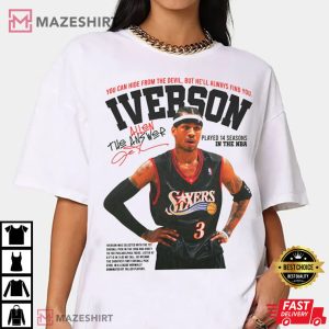 Allen Iverson The Answer Vintage T Shirt 2