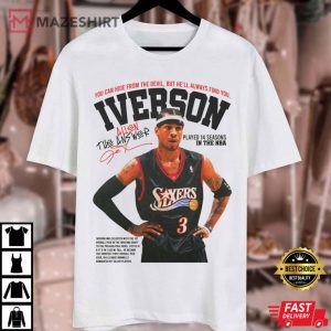 Allen Iverson The Answer Vintage T Shirt 3