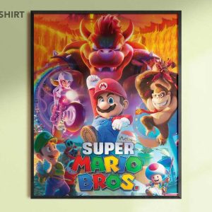 Super Mario Bros Video Game Movie Wall Decor Poster 2