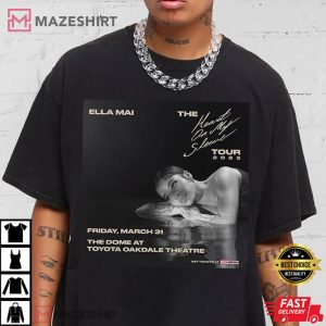 Ella Mai Heart On My Sleeve Tour 2023 T Shirt 1