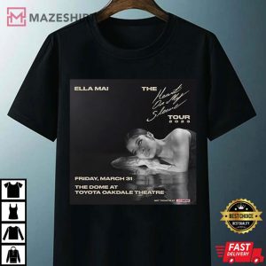 Ella Mai Heart On My Sleeve Tour 2023 T Shirt 3
