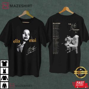 Ella Mai The Heart On My Sleeve Tour 2023 Merch T Shirt 2