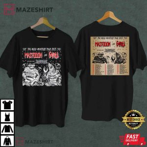 Gojira And Mastodon Tour T Shirt