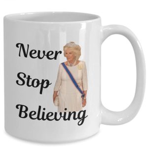 Queen Camilla Mug, Funny Queen Camilla Cup 1