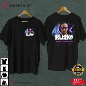 Rusko Australia and New Zealand Tour T Shirt 2