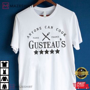 Anyone Can Cook Gusteaus Ratatouille T Shirt 4