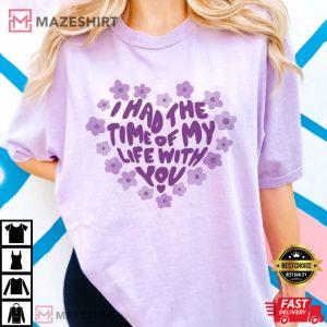 Taylor Long Speak Now Comfort Colors T Shirt 1