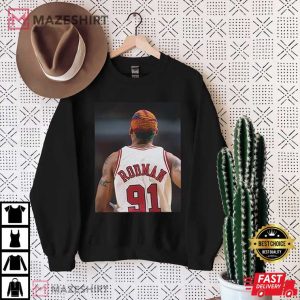 Dennis Rodman Basketball Iconic Vintage T Shirt 4