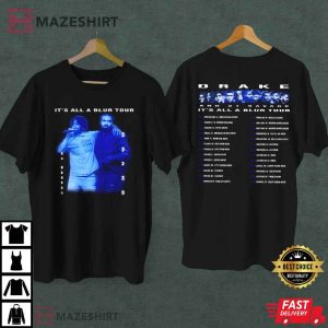 Drake 21 Savage It All A Blur Tour T Shirt 2