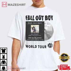 Fall Out Boy So Much For Tour 2023 T Shirt 2