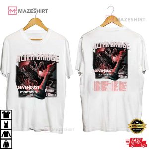 Alter Bridge Sevendust And Mammoth T Shirt 1