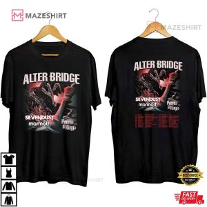 Alter Bridge Sevendust And Mammoth T Shirt 2