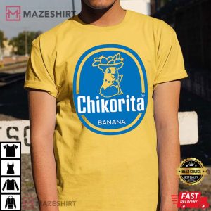 Chikorita Banana Pokemon T Shirt