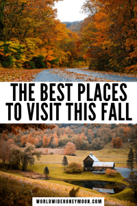 best places to visit in the fall