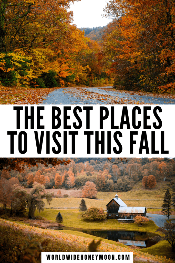 best places to visit in the fall