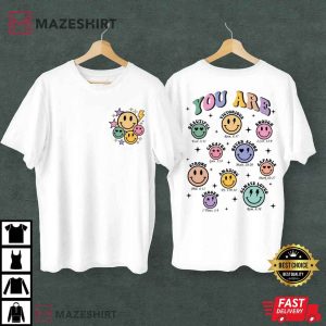 You Are Bible Verse, Smiley Face T Shirt 2