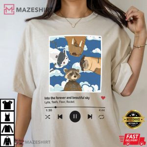 Into The Forever And Beautiful Sky, Rocket and Friends T Shirt 3