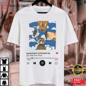 Into The Forever And Beautiful Sky, Rocket and Friends T Shirt 4