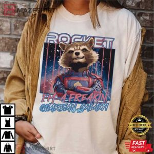 Rocket Racoon, Guardians Of The Galaxy 3 T Shirt 4