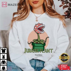 Jurassic Plant Super Mario Bros T Shirt