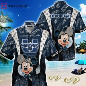 Utah State Aggies Summer Hawaiian Shirt
