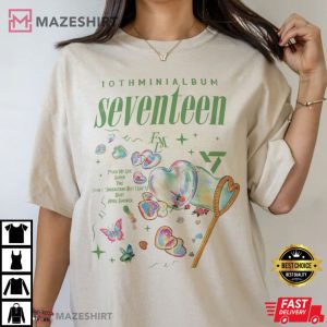 Seventeen Album 10th Mini Kpop T Shirt