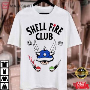 Shellfire Club Super Mario Stranger Things Hellfire Club T Shirt 1