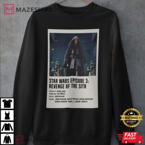Star Wars Revenge Of The Sith Best T Shirt 2
