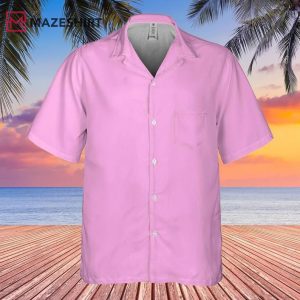 Vegeta Badman Dragon Ball Pink Men's Hawaiian Shirt 1
