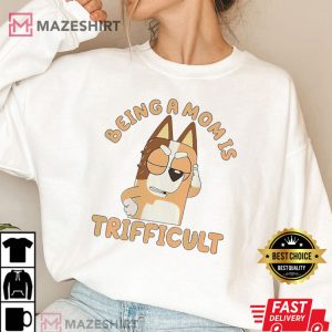 Bluey Chilli Heeler Mother Day T Shirt