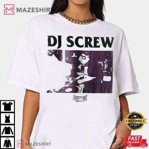 DJ Screw Bigtyme Records Hip Hop Men T Shirt 1
