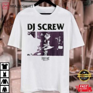 DJ Screw Bigtyme Records Hip Hop Men T Shirt 3