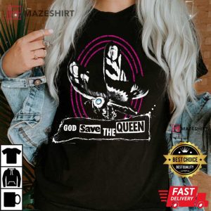 God Save The Queen Mothra T Shirt