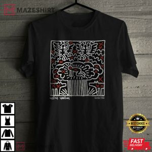 KEITH HARING 1982 Pop Art Graffiti T Shirt 4