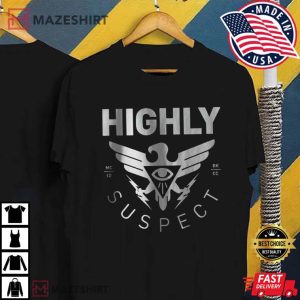 Highly Suspect Rock Band Tour T Shirt