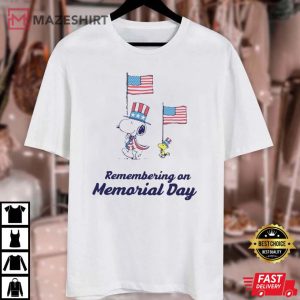 Remembering On Memorial Day T Shirt