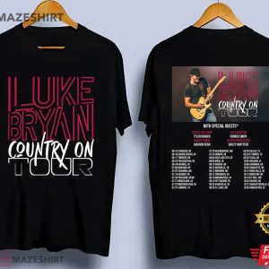 Luke Bryan Country On Tour 2023 T Shirt 2