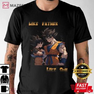 Son Goku Son Goten, Like Father Like Son T Shirt 1